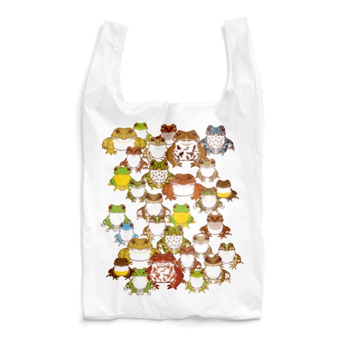 日本のカエル Reusable Bag