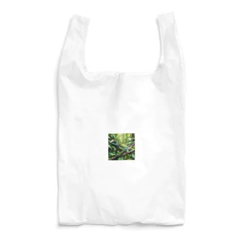 色彩豊かなカメレオンのジャングルの姿 Reusable Bag