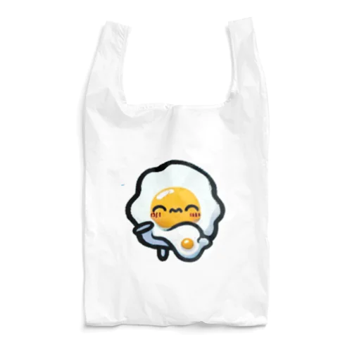 御裾分けする、めだまやき君 Reusable Bag