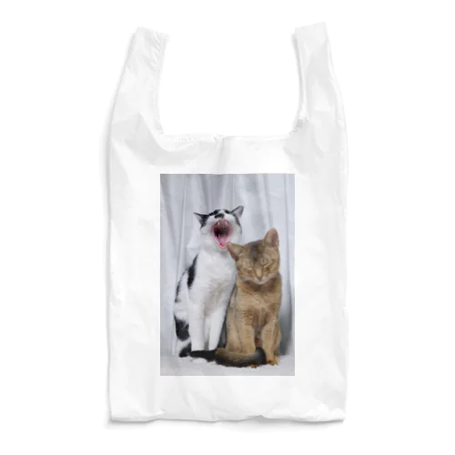 あくびする猫 Reusable Bag