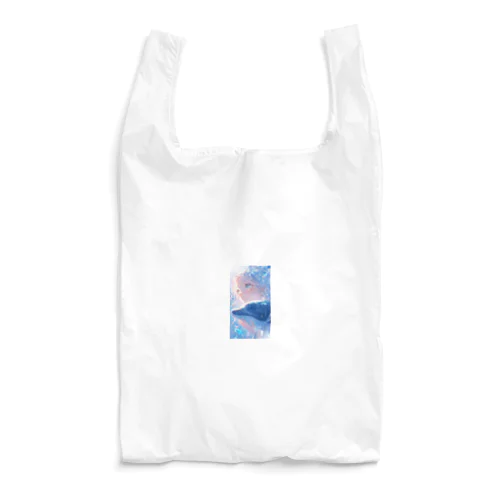 イルカと少女の出逢い Reusable Bag