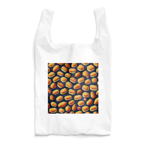 ドット絵シリーズ７チキンサンドはいかが？ Reusable Bag