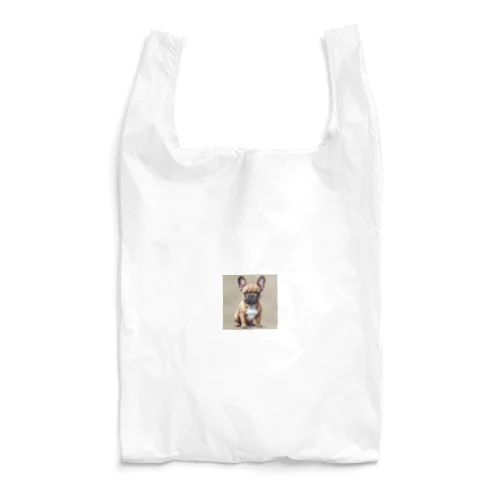 ドット絵のフレンチブルドッグ Reusable Bag