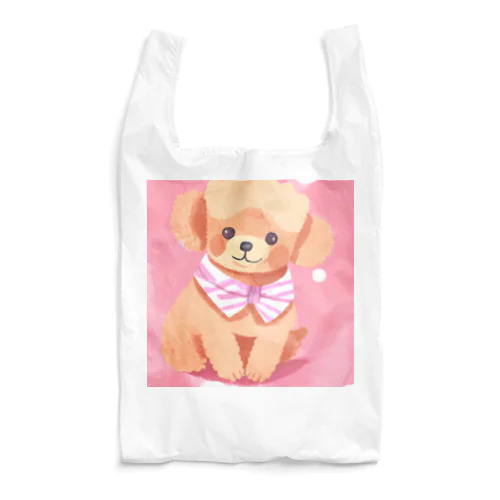 トイプードルのお出迎え Reusable Bag