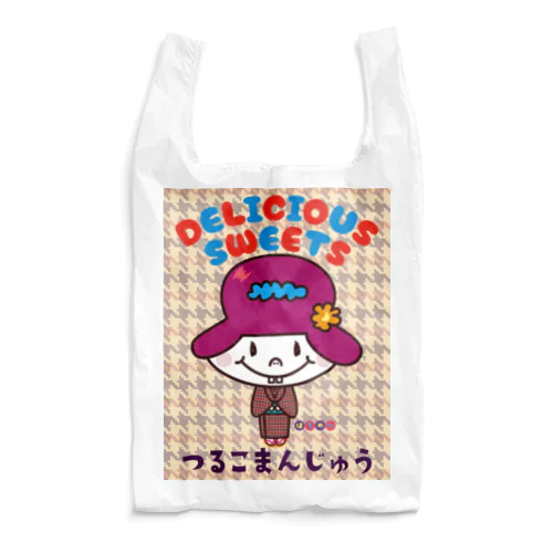 つるこまんじゅう Reusable Bag