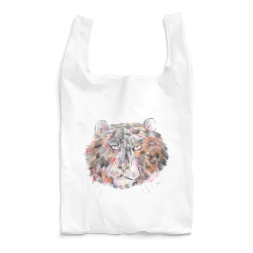 右足が痛い虎 Reusable Bag