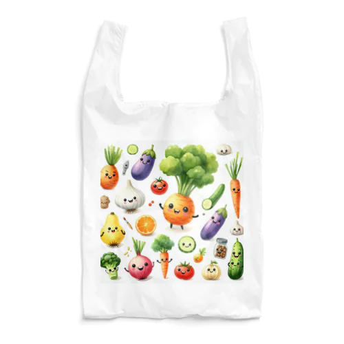 かわいいお野菜 Reusable Bag