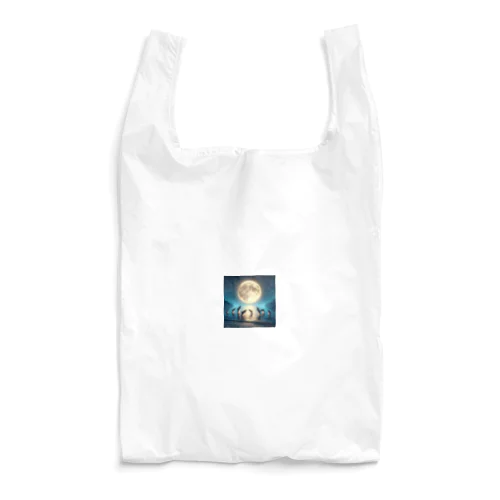 月夜のイルカ2nd Reusable Bag