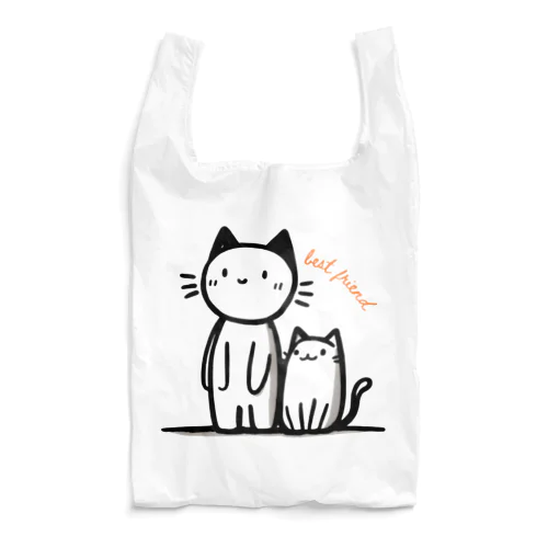 猫の親友ベストフレンド Reusable Bag