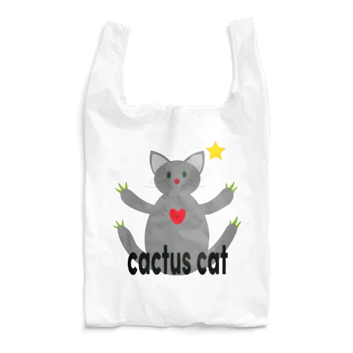 cactus cat Reusable Bag