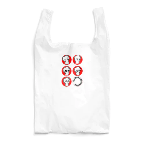 GoRoYaNi RED WHITE Reusable Bag