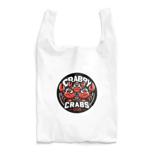 CRABBY CRABS CLUB - 3 Vermilions エコバッグ