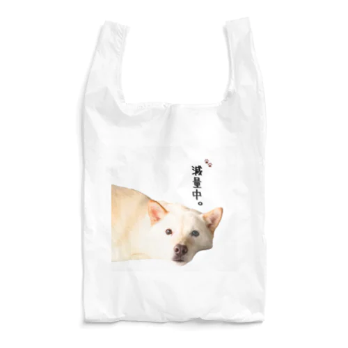 北海道犬ほたての減量中シャツ Reusable Bag