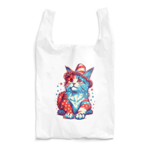 猫LOVEアメリカ Reusable Bag
