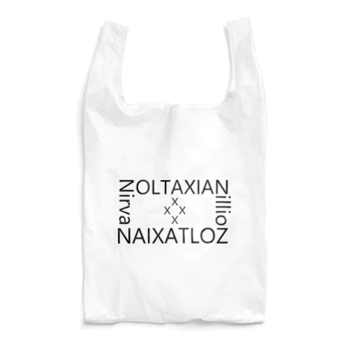 xxZOLTAXIANAIXATLOZxx（白） エコバッグ