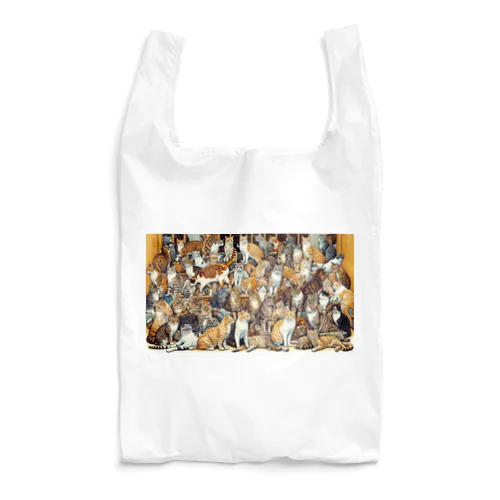 猫の大群 Reusable Bag