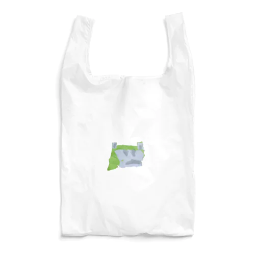 切り絵カエル Reusable Bag