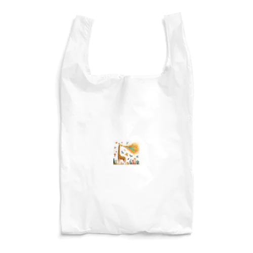 火を吹くキリン Reusable Bag