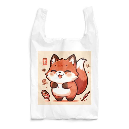 ぽっちゃりキツネグッズ Reusable Bag