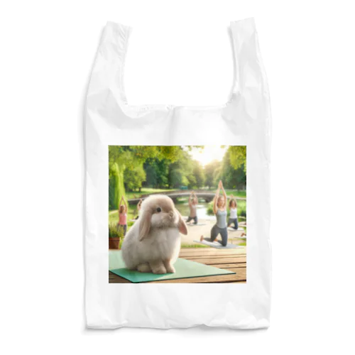 朝のヨガタイム Reusable Bag