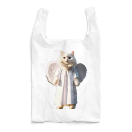 かわいい天使の子猫と悪魔の子猫 Reusable Bag