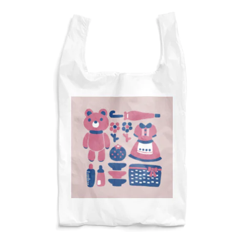 お出かけセット(ガーリー) Reusable Bag