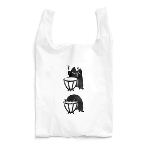 ティンパニとオーケストラのための協奏曲（黒） Reusable Bag