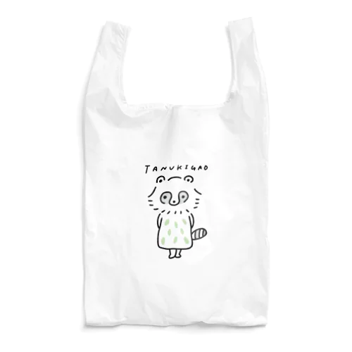 たぬき顔 Reusable Bag