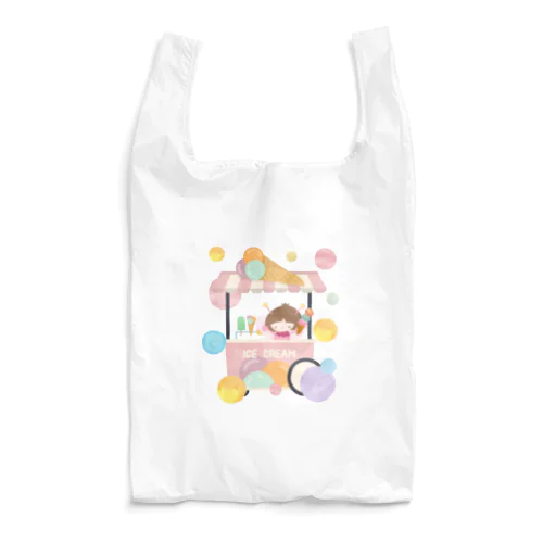 きらりのアイスクリーム屋さん Reusable Bag