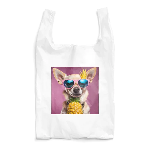 イケてるパイナップル犬 Reusable Bag