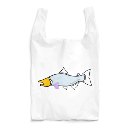 サーモン×イエローヘッド Reusable Bag