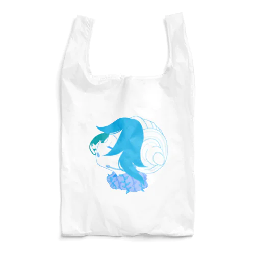 貝殻帽子のオペレーター Reusable Bag