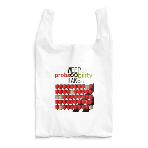 WEEP＆TAKE probability Reusable Bag