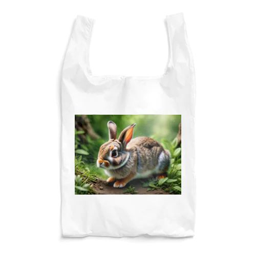 ニンジンの守護神ウサギ(小物) Reusable Bag