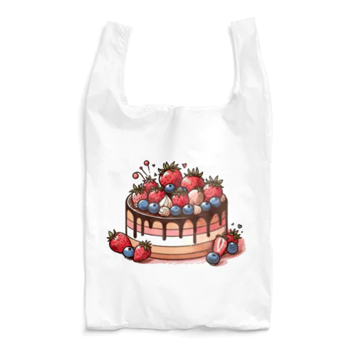 可愛らしいケーキ Reusable Bag