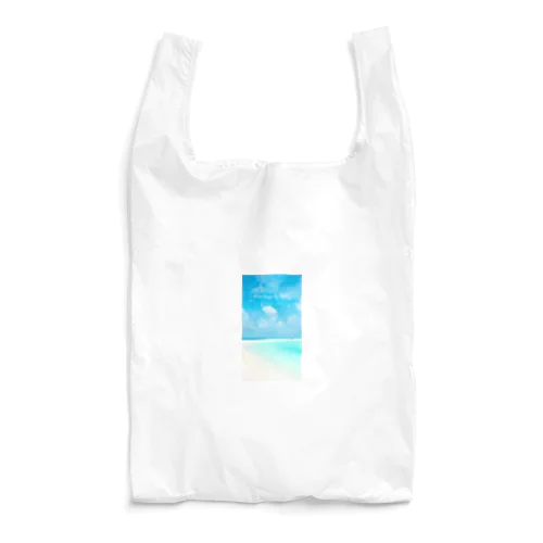 live happily today❣️今日を幸せに生きる Reusable Bag