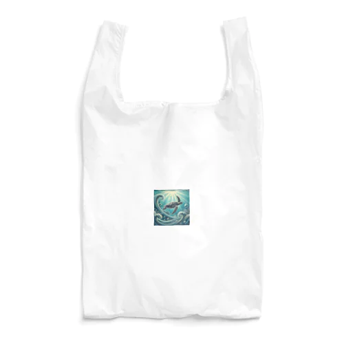 ウミガメと水流 Reusable Bag