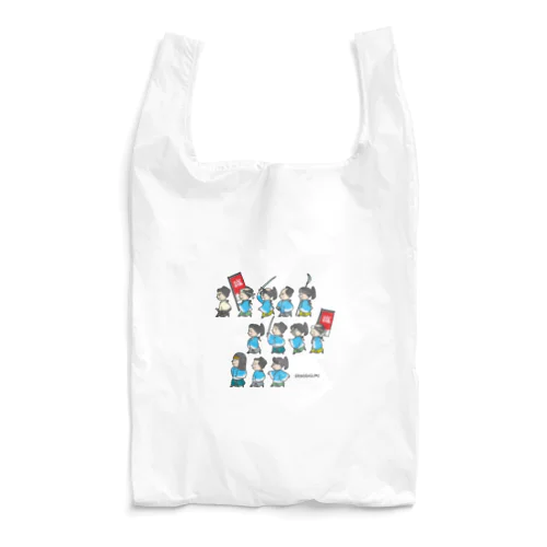 新選組隊士旗赤 Reusable Bag