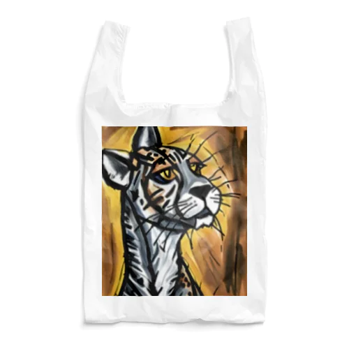 野生の猫 Reusable Bag