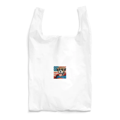 星条旗の下のヒーロー Reusable Bag