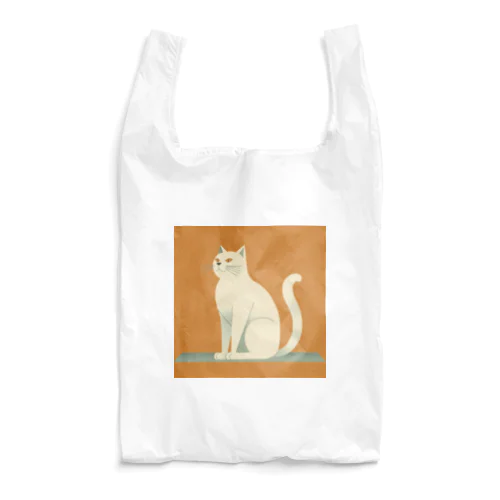 凛々しく立つネコ Reusable Bag