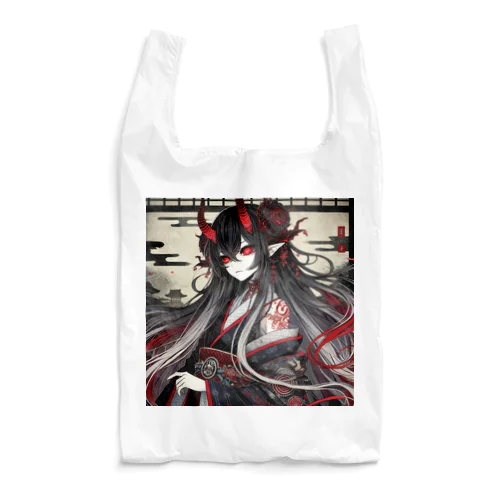 鬼の女の子 Reusable Bag