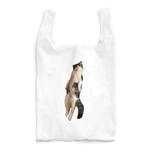 ねこのしっぽ（ヘソ天） Reusable Bag