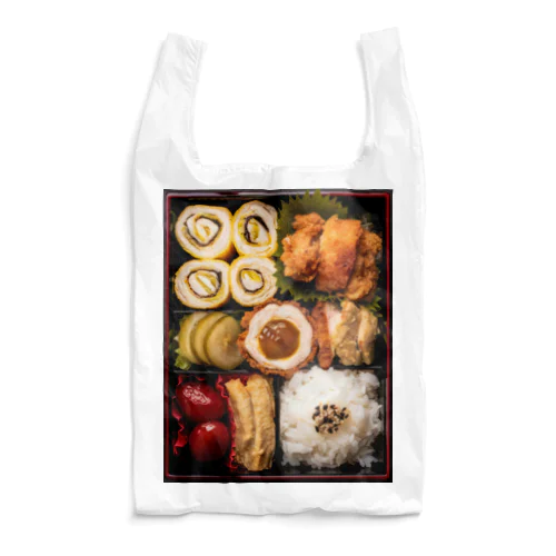 AI弁当(唐揚げと玉子焼き) Reusable Bag