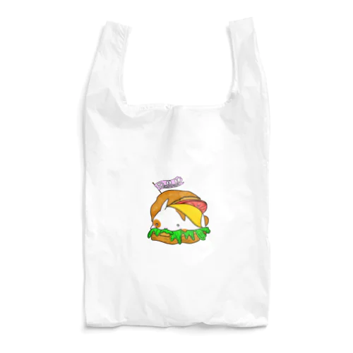 食べたくなるほど可愛いシリーズ『ハンバーガー』 Reusable Bag