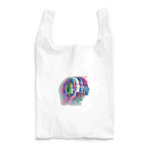 「進化する顔の中の永遠の美」 Reusable Bag