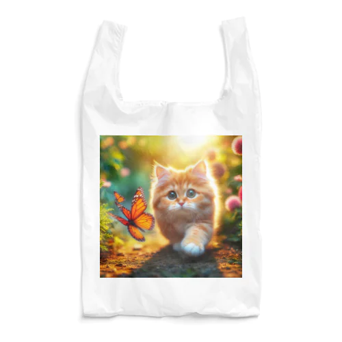 猫のお散歩 Reusable Bag