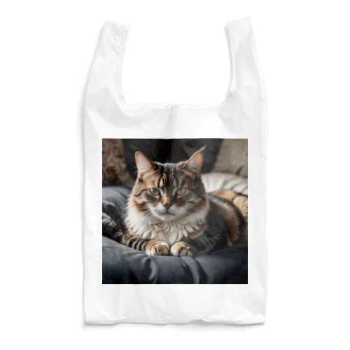 クッションと猫 Reusable Bag
