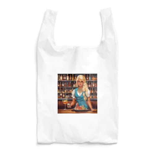 🍸シックなバーと謎の美女💄✨ Reusable Bag
