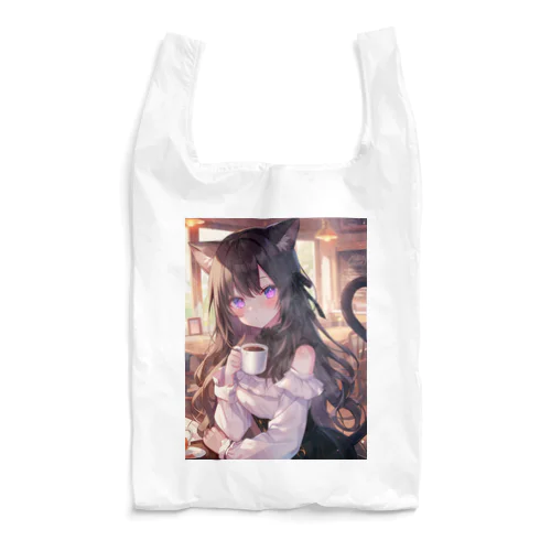 猫耳カフェ Reusable Bag